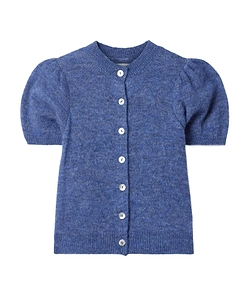 Anisa Puff-Sleeve Cardigan