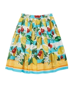 Fruit Printed Skirt