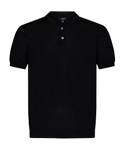 Drumohr Fine Knit Polo Shirt