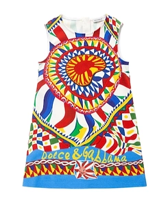 Carretto Printed Dress