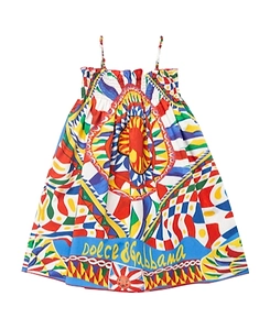 Carretto Printed Dress