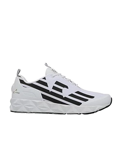 Two-Tone Lace-Up Trainers
