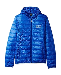 Zipper Hooded Short Style Down Jacket