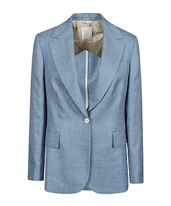 Eleventy Single Breasted Tailored Blazer