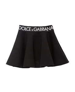 Logo Belt Miniskirt