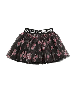Logo Waist Skirt