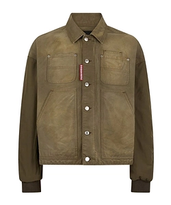 Dsquared2 Faded Panel Denim Jacket