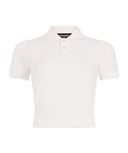 Dsquared2 Embroidered Logo Polo Knitted Top