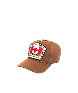 Dsquared2 Flag Patch Baseball Cap