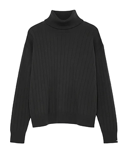 Ribbed Turtleneck Knitwear
