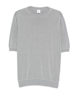 Short Sleeve Knitted T-Shirt