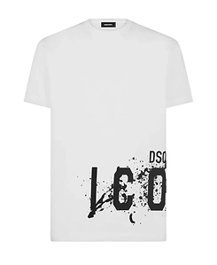 Dsquared2 Icon Logo-Printed Crewneck T-Shirt