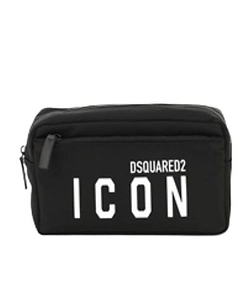 Dsquared2 Icon Logo Printed Toiletry Bag