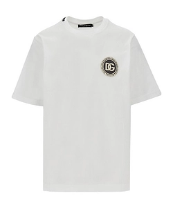 Dolce & Gabbana Logo Patch Crewneck T-Shirt