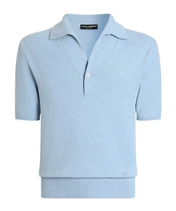 Fine Knit Polo Shirt