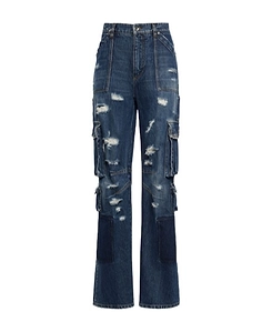 The Logo Imitates Old Jeans