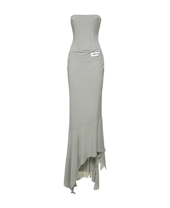 Tube Top Long Dress