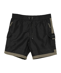 Zip-Fastening Logo-Detail Swim Shorts