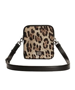 Leopard-Print Shoulder Bag