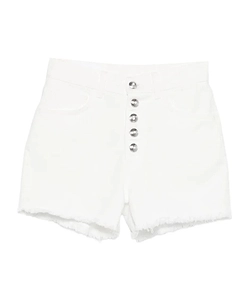 Dondup Buttoned Frayed-Hem Shorts