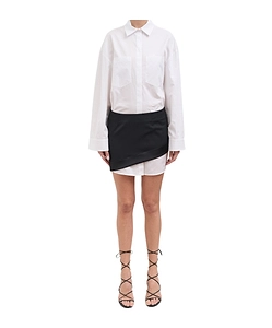 Dondup Layered Shirt Dress