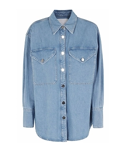 Dondup Button-Up Denim Shirt