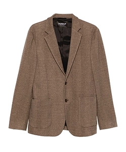 Herringbone-Pattern Blazer