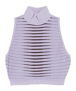 High-Neck Tank Top