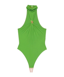 High-Neck Bodysuit