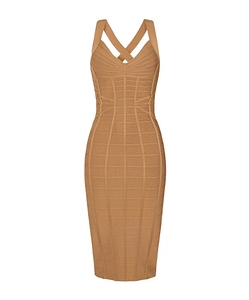 Elisabetta Franchi Knit 3D Pencil Dress