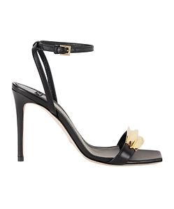 Jewel-Detail Sandals