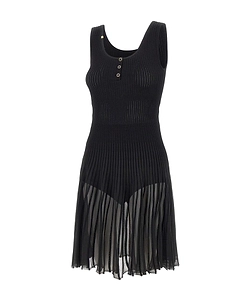 Elisabetta Franchi Knit Openwork Dress