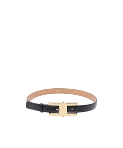 Elisabetta Franchi Logo Buckle Belt