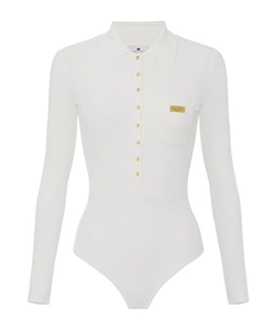 Micro-Braided Knit Bodysuit