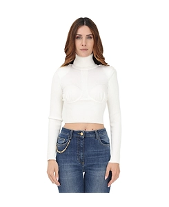 Roll-Neck Horsebit Jumper