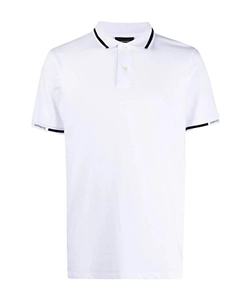 Stripe-Detail Polo Shirt