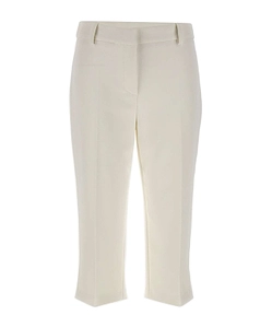 Elisabetta Franchi Side-Slit Cropped Pants