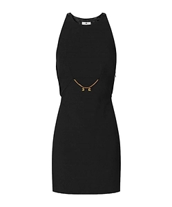 Elisabetta Franchi Wraparound Midi Dress