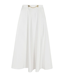 Elisabetta Franchi Duchesse Midi Skirt