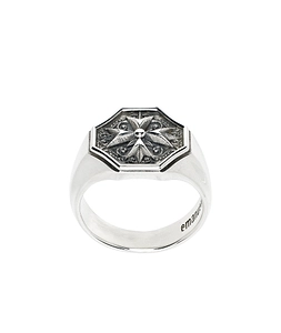 Emanuele Bicocchi Crest Signet Ring