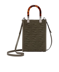Monogram-Pattern Mini Bag