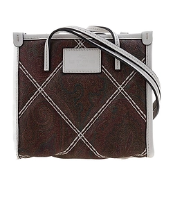 Pedro Paisley Quilted Shoulder Bag