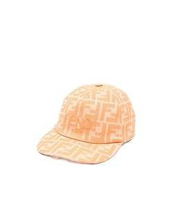 Fendi Kids Logo Embroidered Baseball Cap