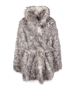 Entire Studios Belted Shearling Coat