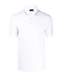 Collar-Logo Polo Shirt