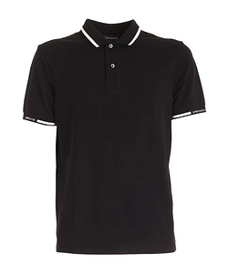 Contrast-Trim Polo Shirt
