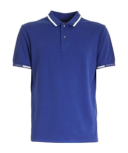 Contrast-Trim Polo Shirt