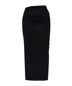Entire Studios Draped Wool Skirt
