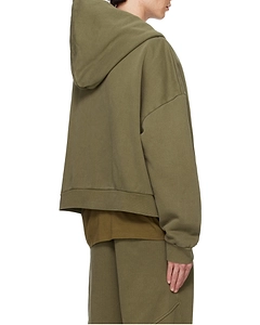 Entire Studios Drop Shoulder Zipped Hoodie