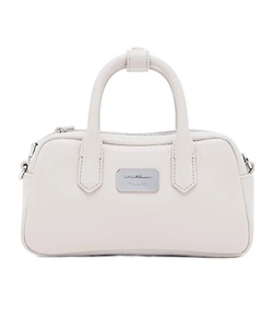 Double-Handled Zippered Shoulder Bag